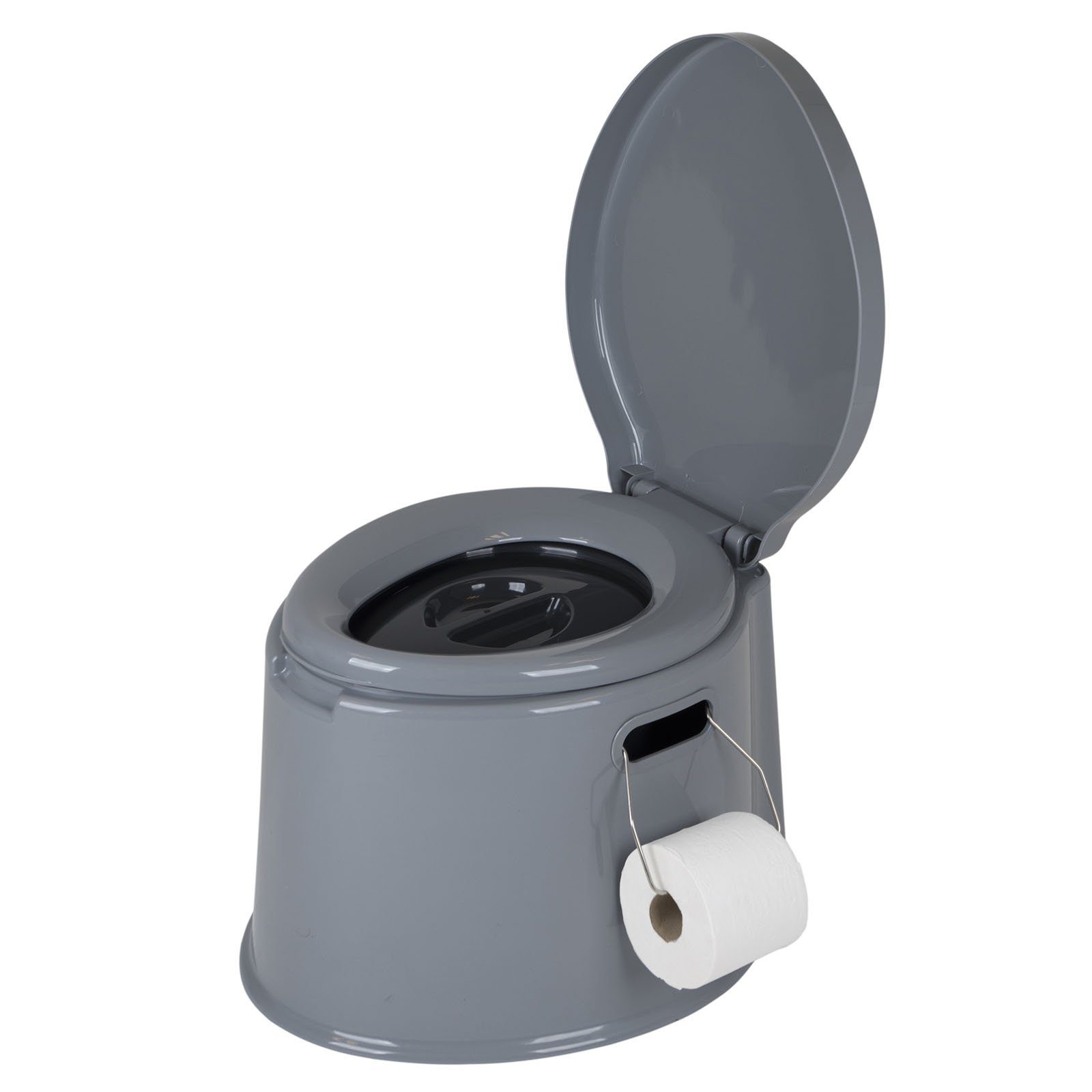 Bo-Camp Campingtoilette Campingtoilette Kompost Eimer Toilette, Reise Camping WC Mobil Bau Klo