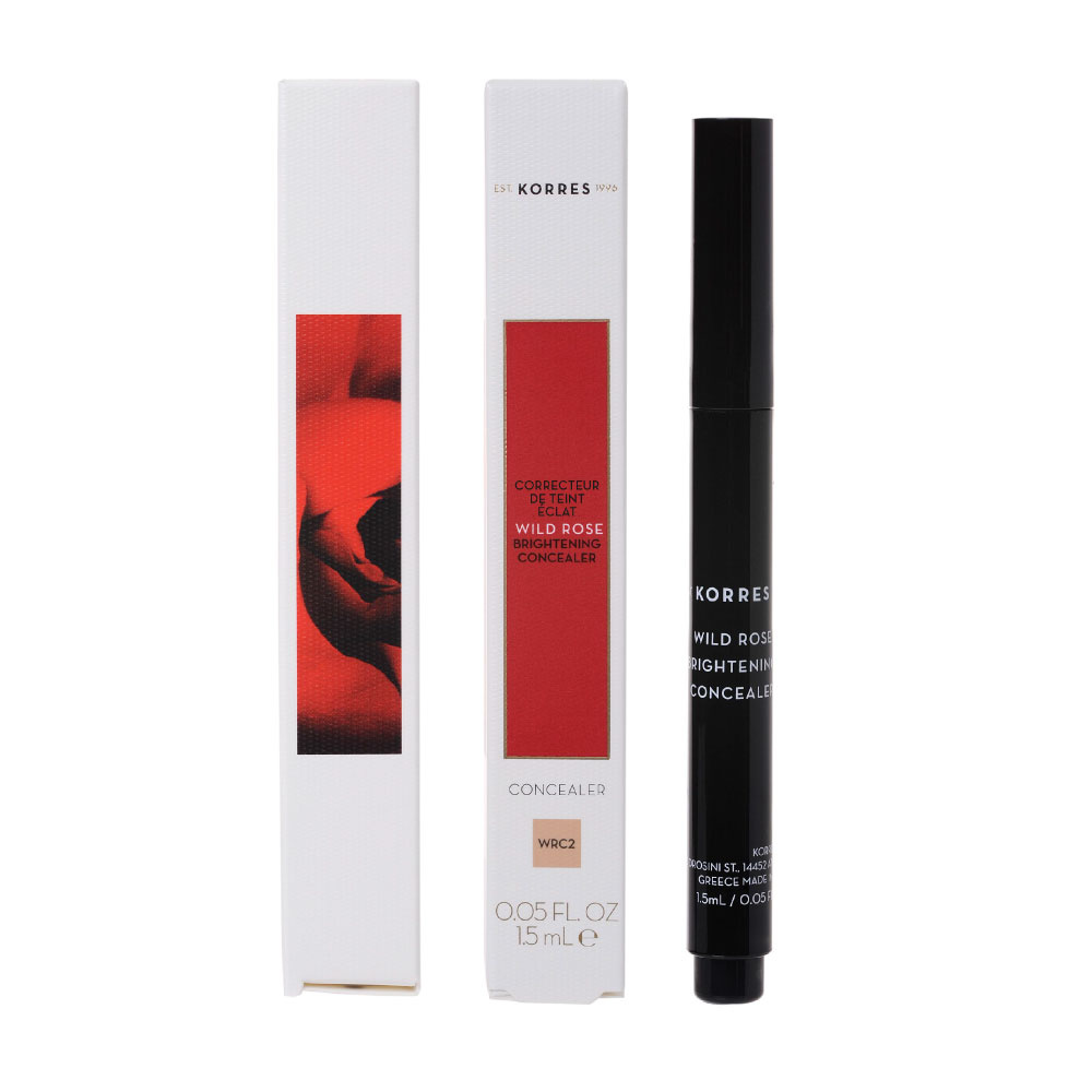 korres Correcteur de Teint & Eclat, Rose Sauvage - teinte n° WRC2 CONCEALER