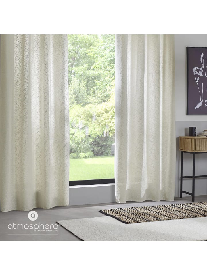 Atmosphera Créateur d'intérieur Vorhang in beige günstig kaufen onesize