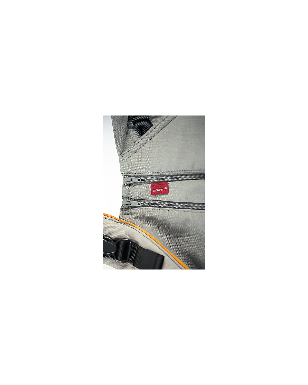 Babytrage XT Cotton grey-orange