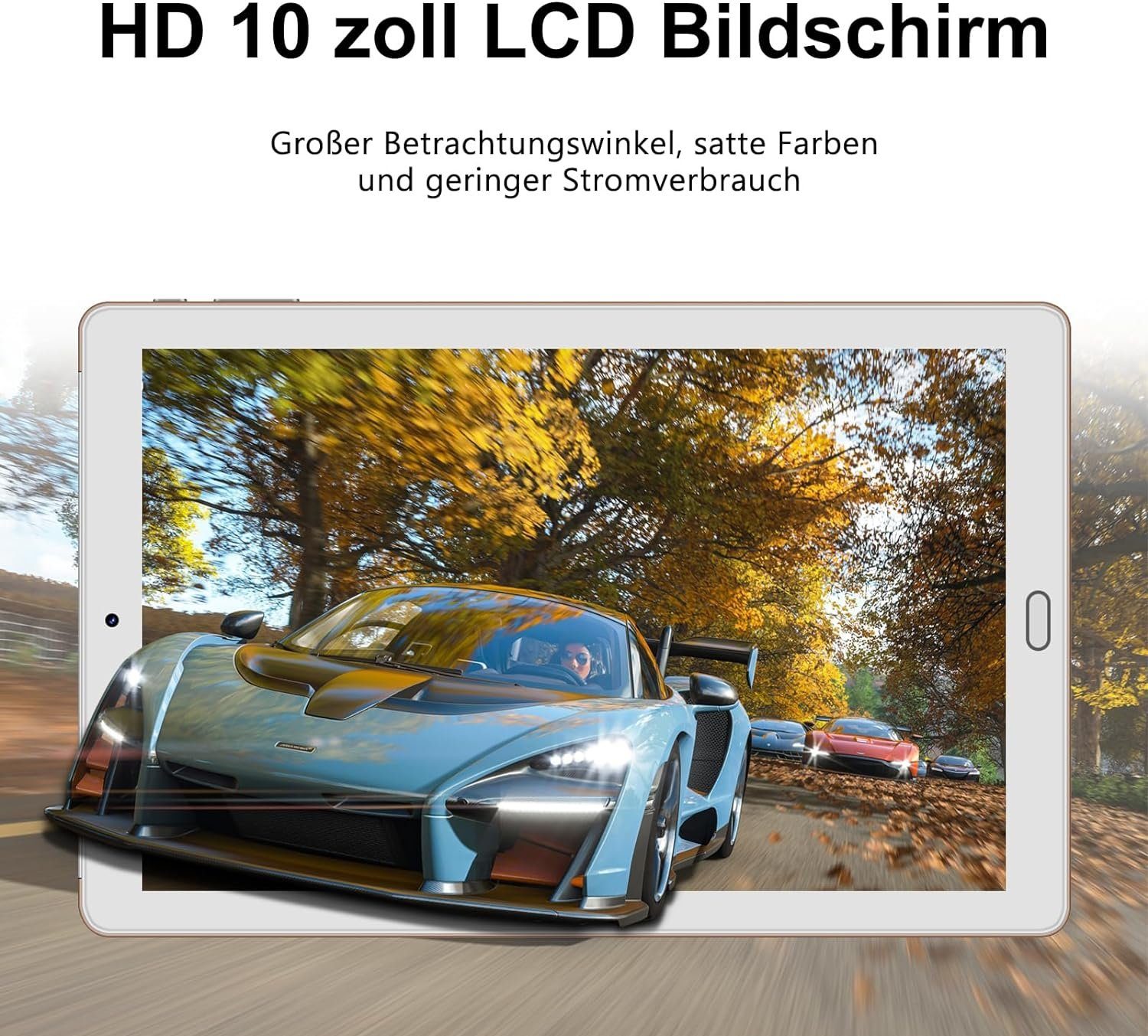 YESTEL 10GB RAM (Erweiterbar auf 1TB) Tablet (10