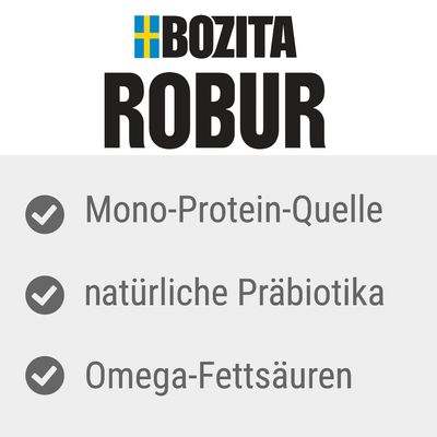Bozita Robur Sensitive Single Protein Lachs & Reis