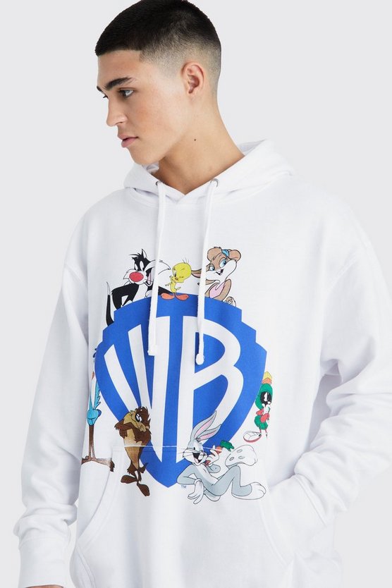 Oversize Hoodie mit lizenziertem Warner Bros Print