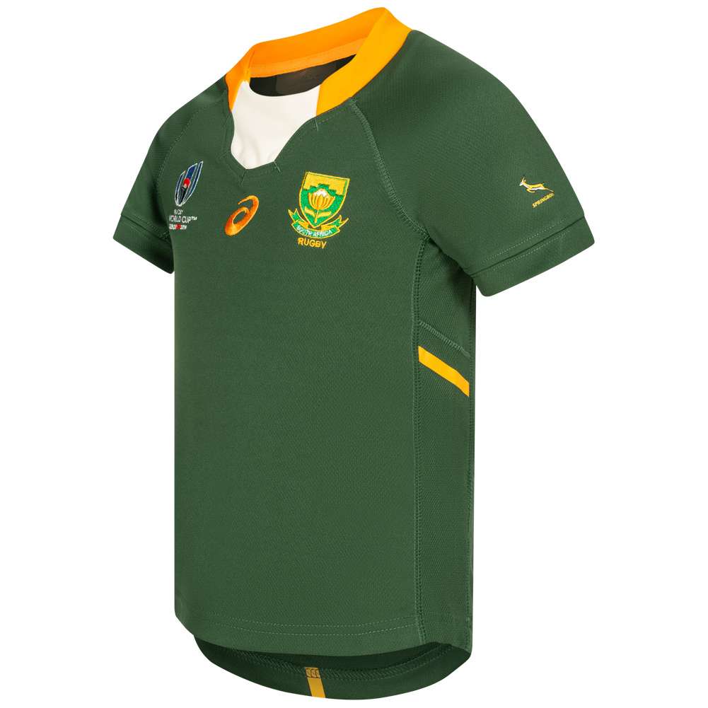 Südafrika Springboks ASICS Rugby Kinder Trikot 2114A017-300