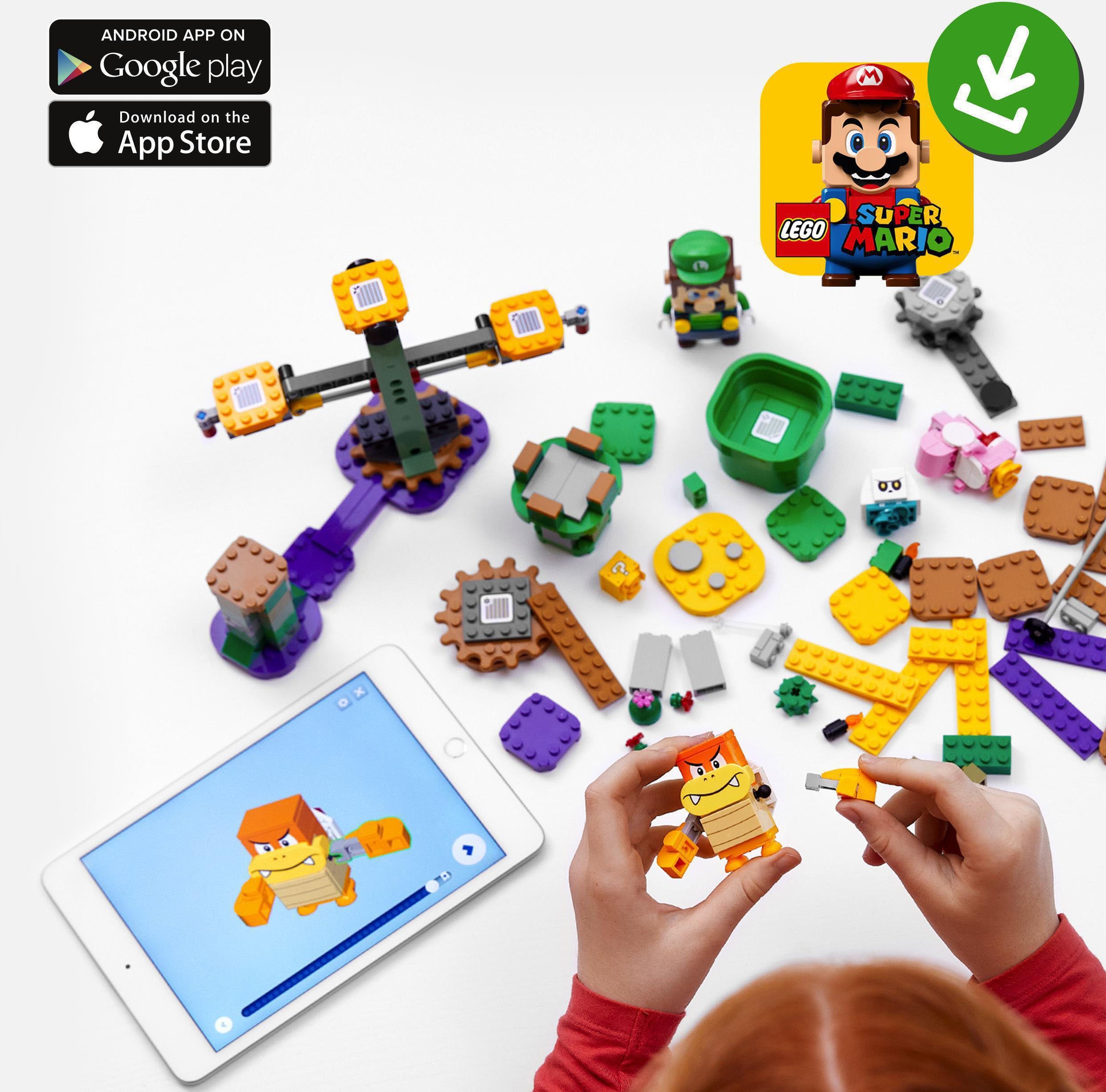 LEGO® Konstruktionsspielsteine Abenteuer mit Luigi – Starterset (71387), LEGO® Super Mario, (280 St), Made in Europe