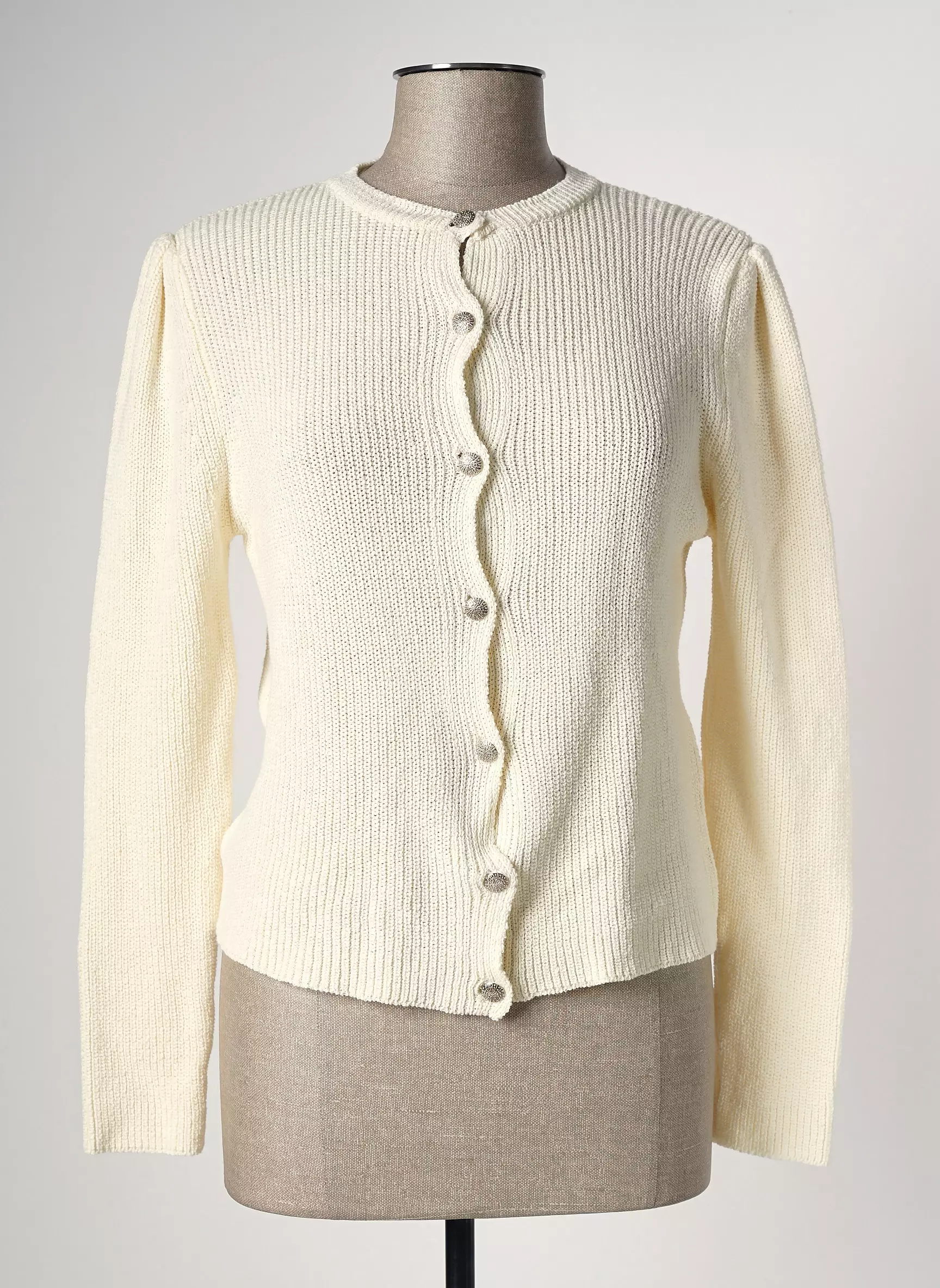 La Fee Maraboutee Cardigans Femme couleur beige