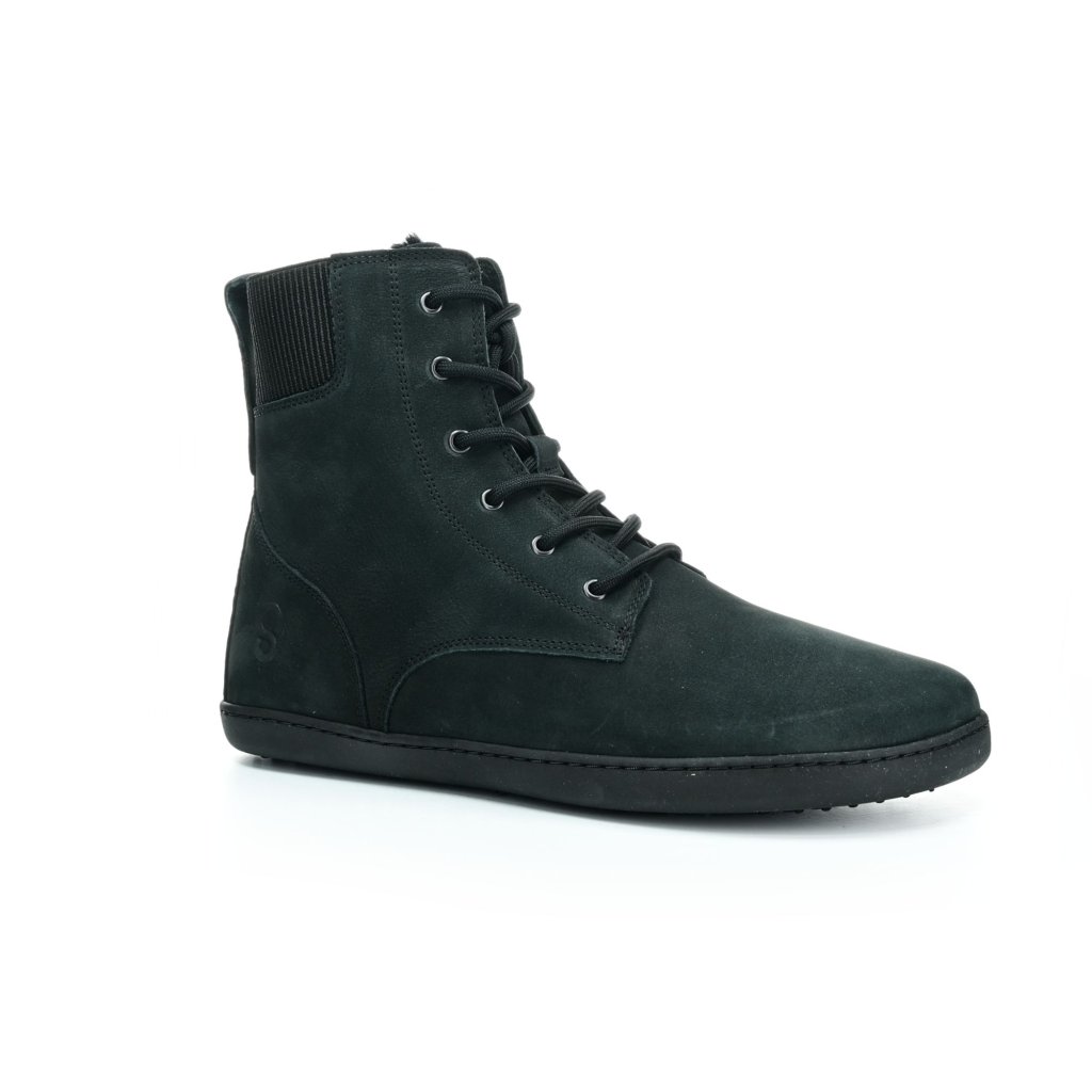 Shapen Urbaneer Black Winterbarfußschuhe