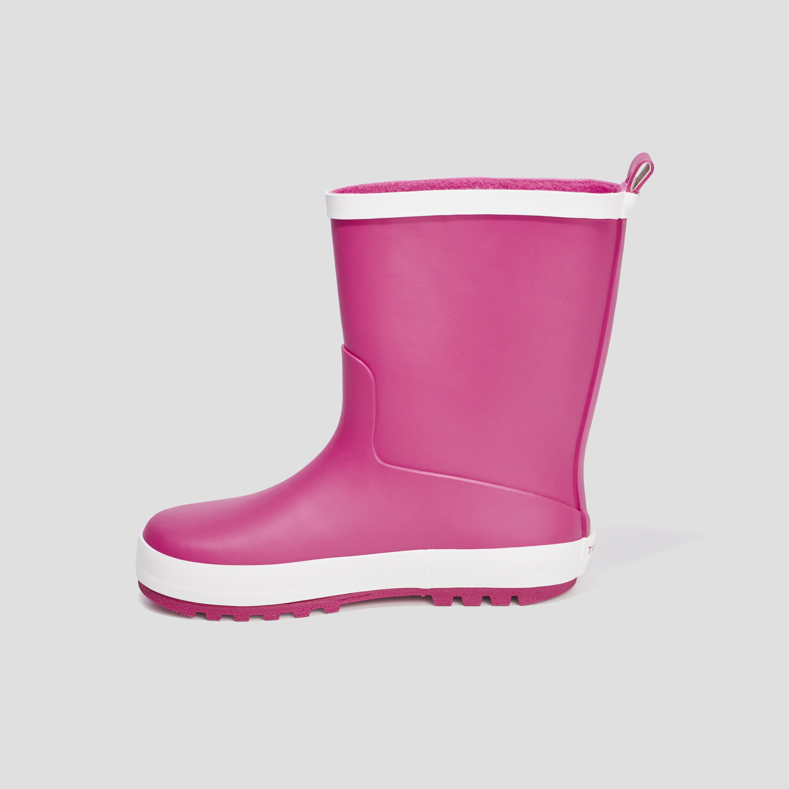 Bottes de pluie Trappeur rose fille | La Halle