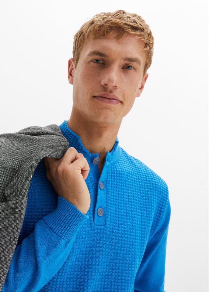 Pullover mit Stehkragen