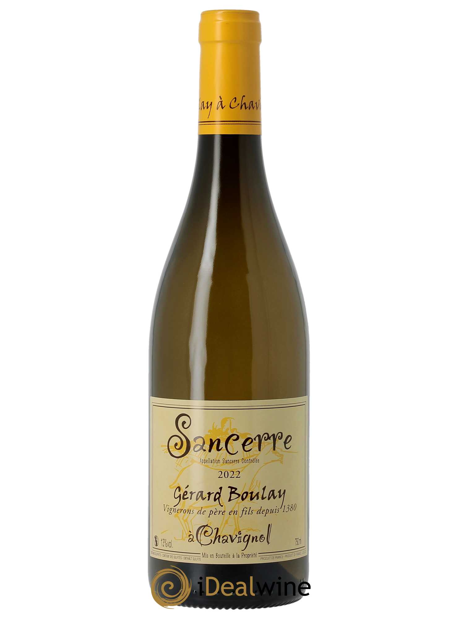 Sancerre Gérard Boulay  2022 - Lot de 1 Bouteille