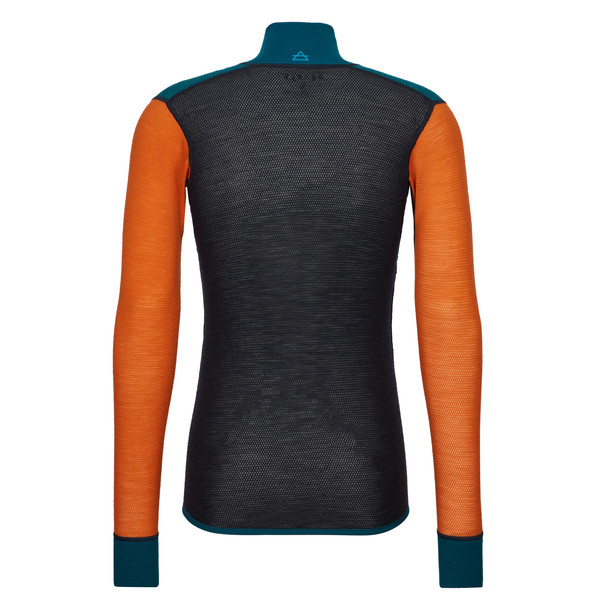 WOOL MESH 190 ZIP NECK M Herren - Funktionsshirt
