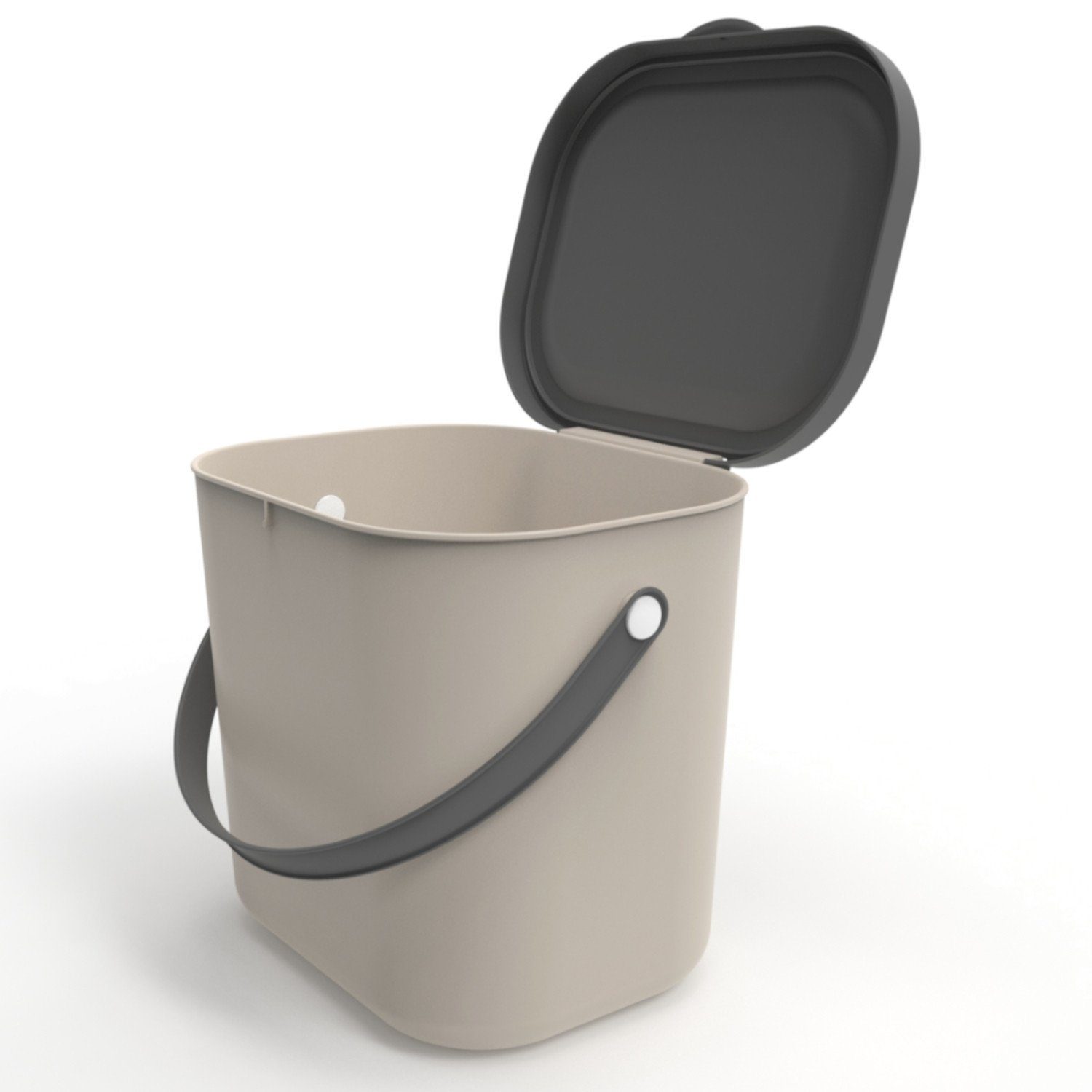 ROTHO Mülleimer Recycling Müllsystem 6 l ALBULA