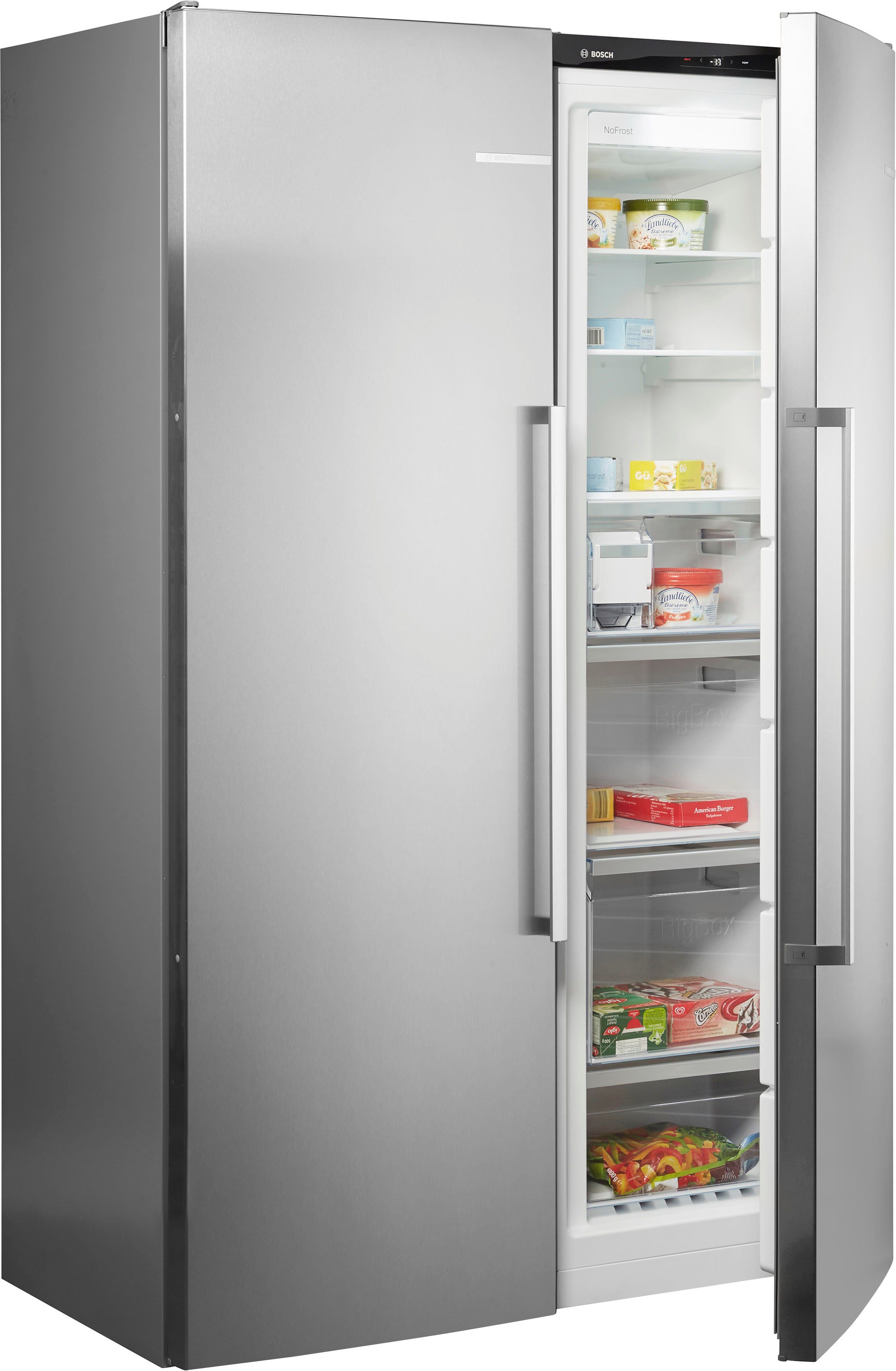 BOSCH European Side-by-Side KAN95AIEP, 186 cm hoch, 120 cm breit