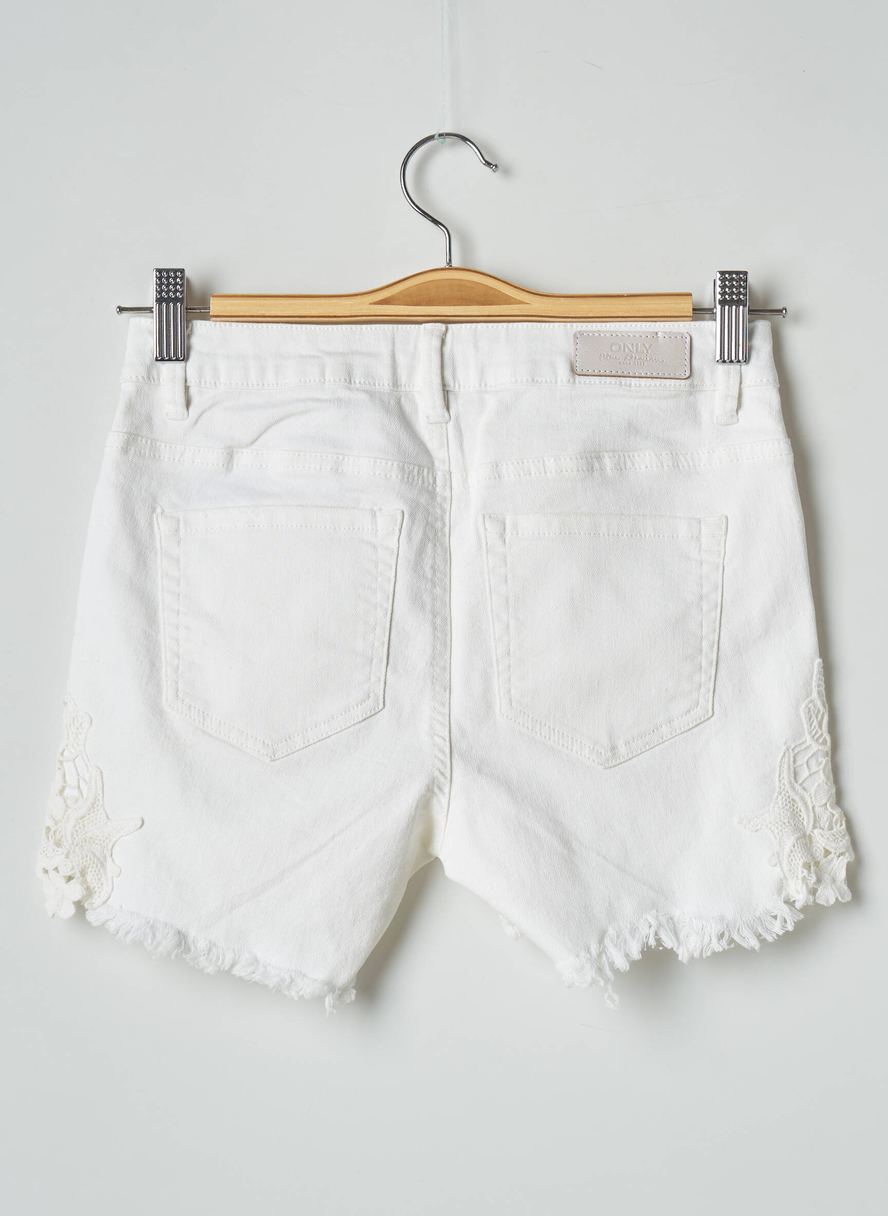 Only Shorts 1 Femme couleur blanc