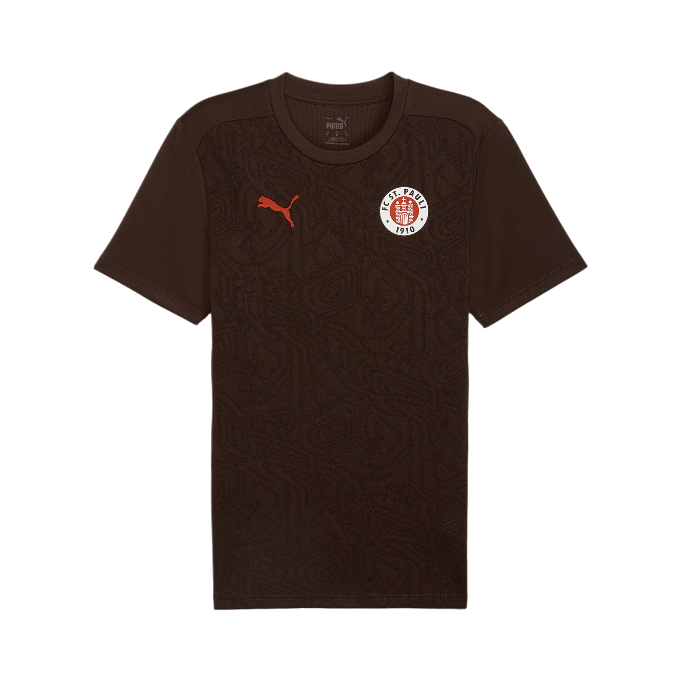 PUMA FC St. Pauli Trainingsshirt Kids Braun F05