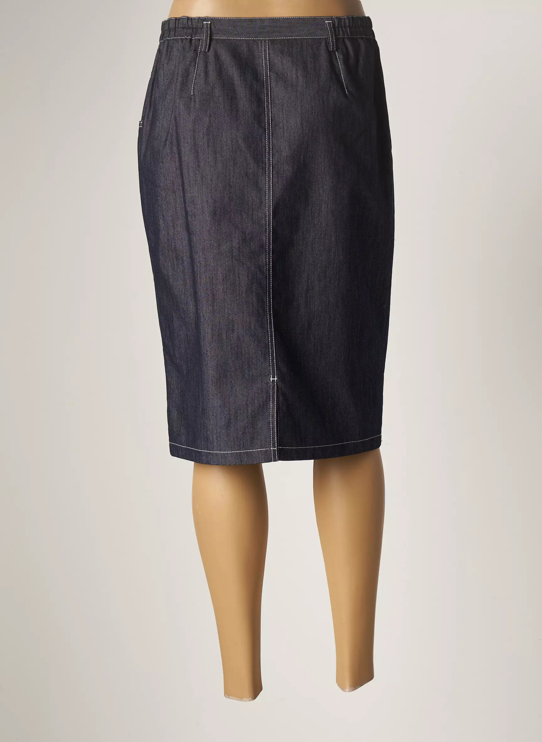Telmail Jupes Mi Longues Femme couleur bleu