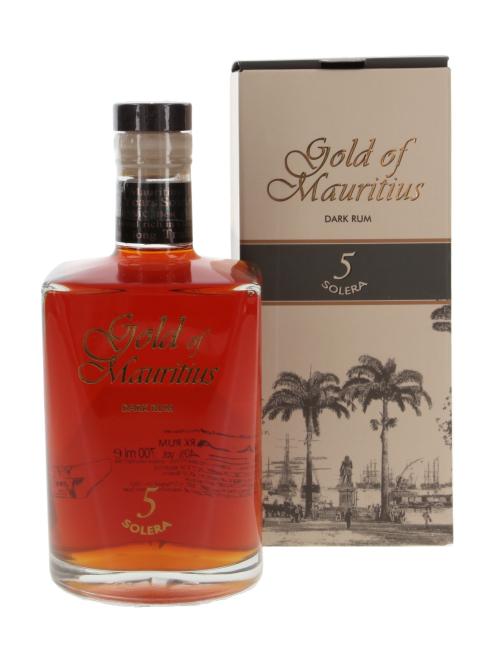 Gold of Mauritius Solera 5 Rum 0,7 l·40 % vol