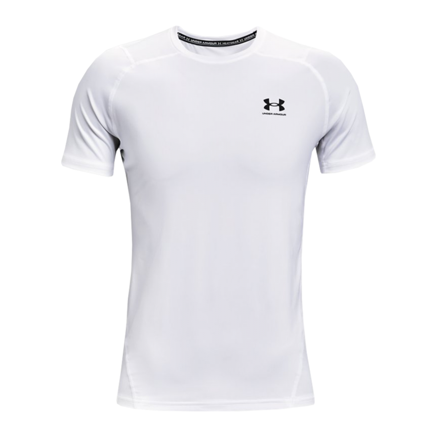 Under Armour HG Fitted T-Shirt Weiss F100