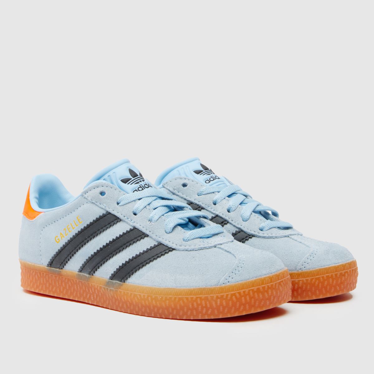adidas halványkék gazelle fiú junior cipők