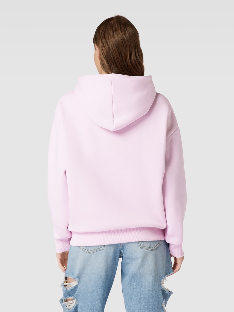 Hoodie mit Känguru-Tasche in rosé