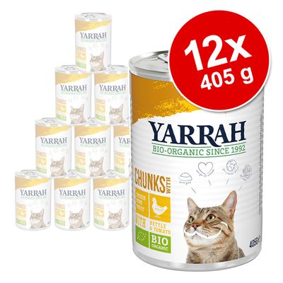 Sparpaket Yarrah Bio Chunks 12 x 405 g