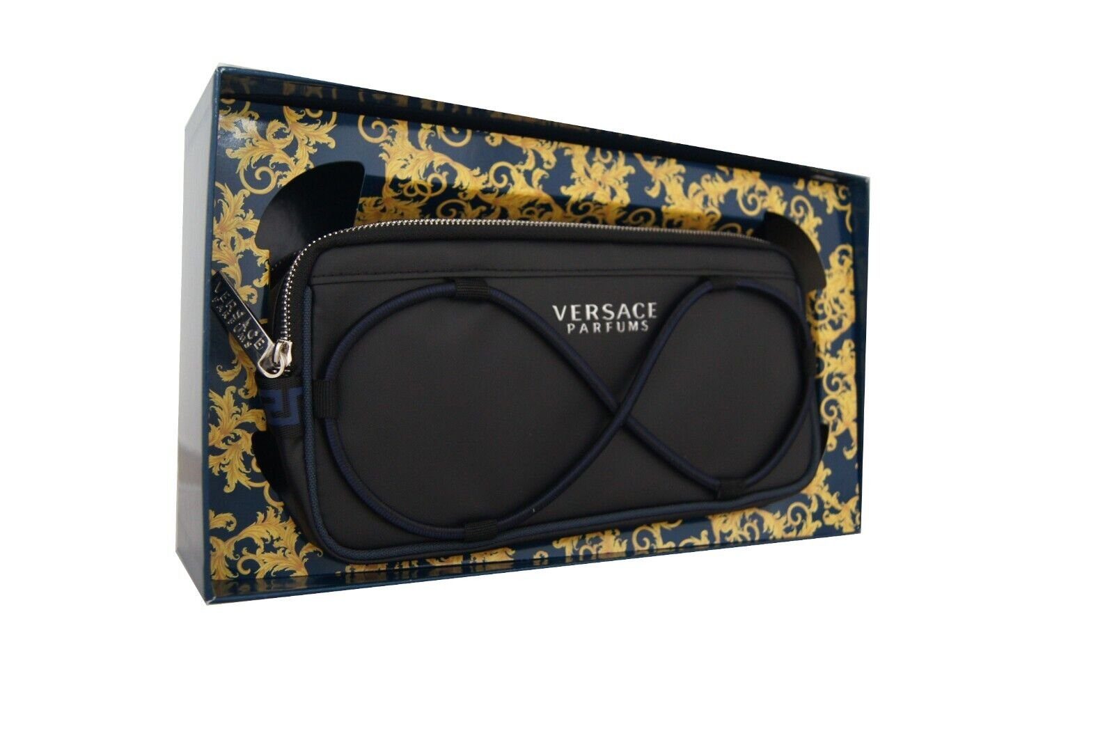 Versace Duft-Set Versace Eros Eau de Toilette 100ml + EDT 10ml & Versace Trousse, 1-tlg.
