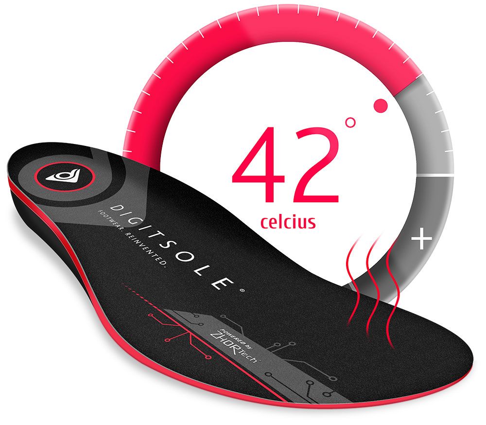 Digitsole V7 Warm - beheizbare Analysesohle kaufen | Bike-Discount