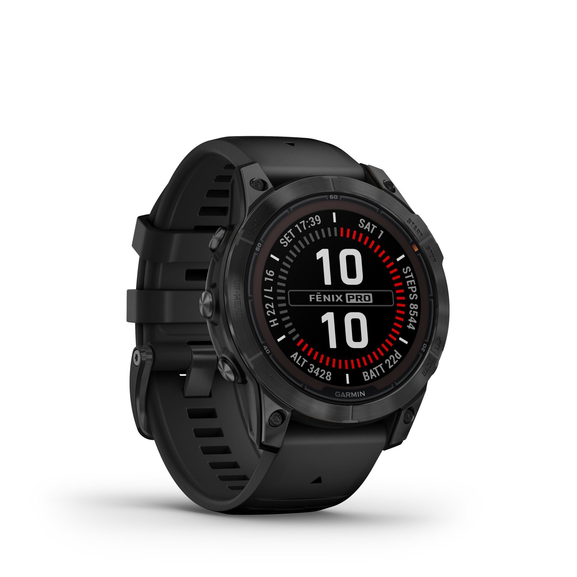 Garmin FENIX 7 PRO - SOLAR EDITION Smartwatch (3,302 cm/1,3 Zoll)