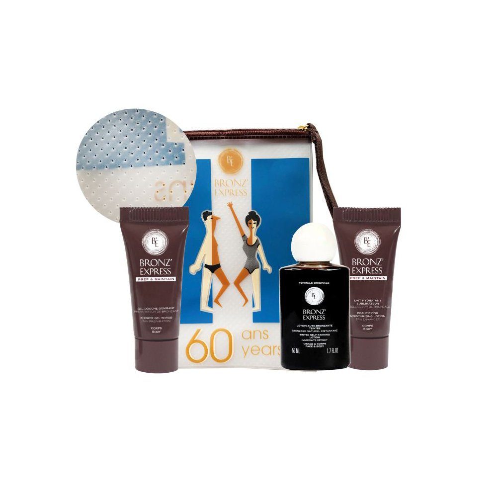 Academie Paris Selbstbräunungslotion Academie Bronz Express Travel Kit 60 Jahre Bronz