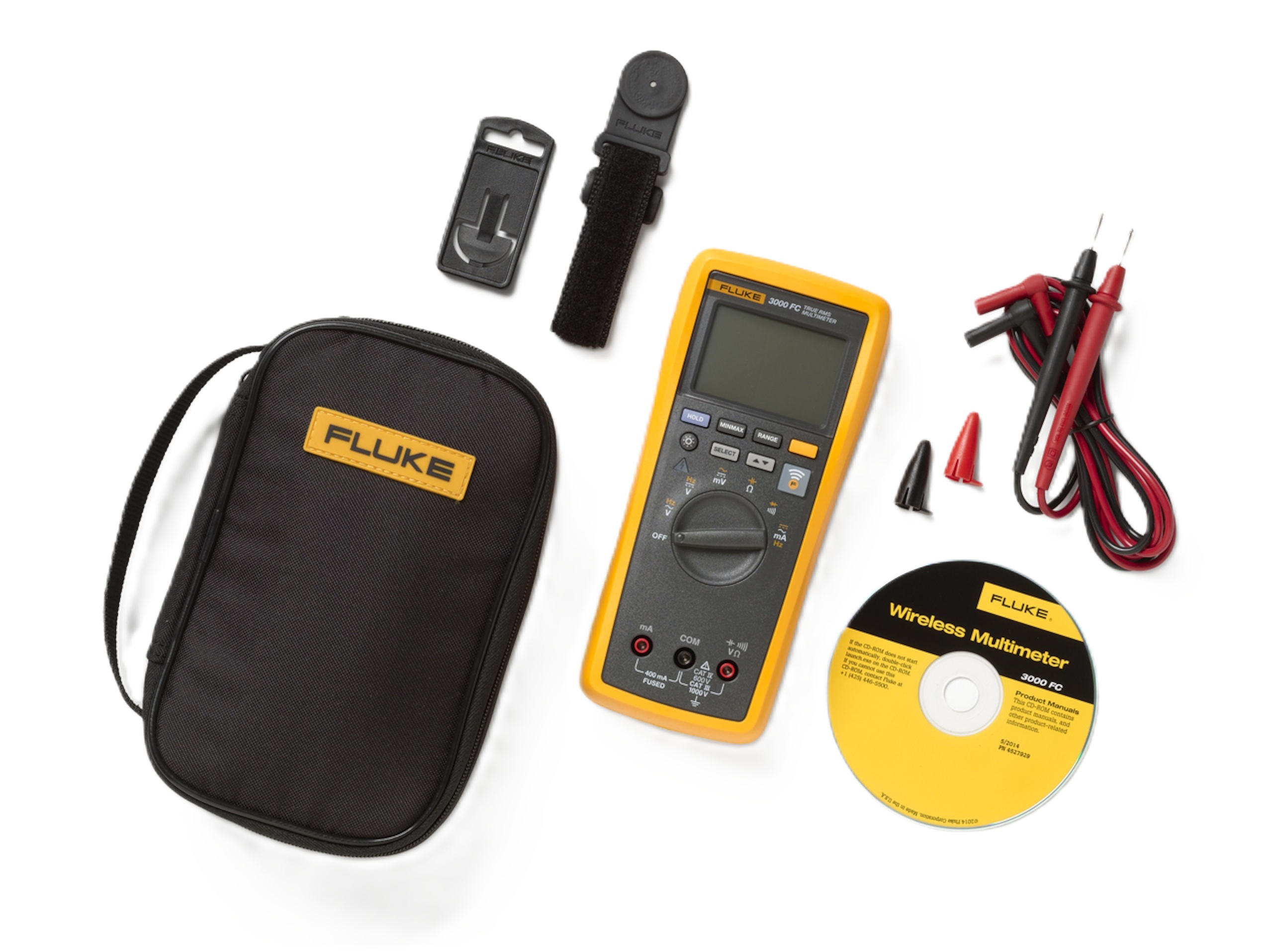 Zestaw montażowy multimetru Fluke 4699340 3000 FC i miernika Toolpak