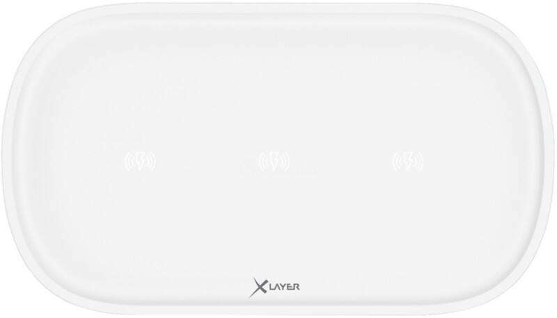 XLayer Qi Induktions-Ladestation 215760 Weiß