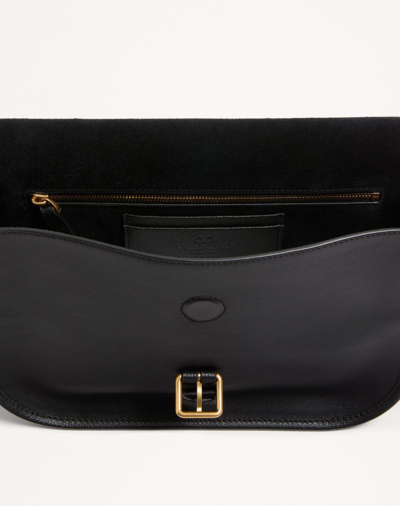 Bolsa de ombro Valentino Garavani Antibes em couro de bezerro