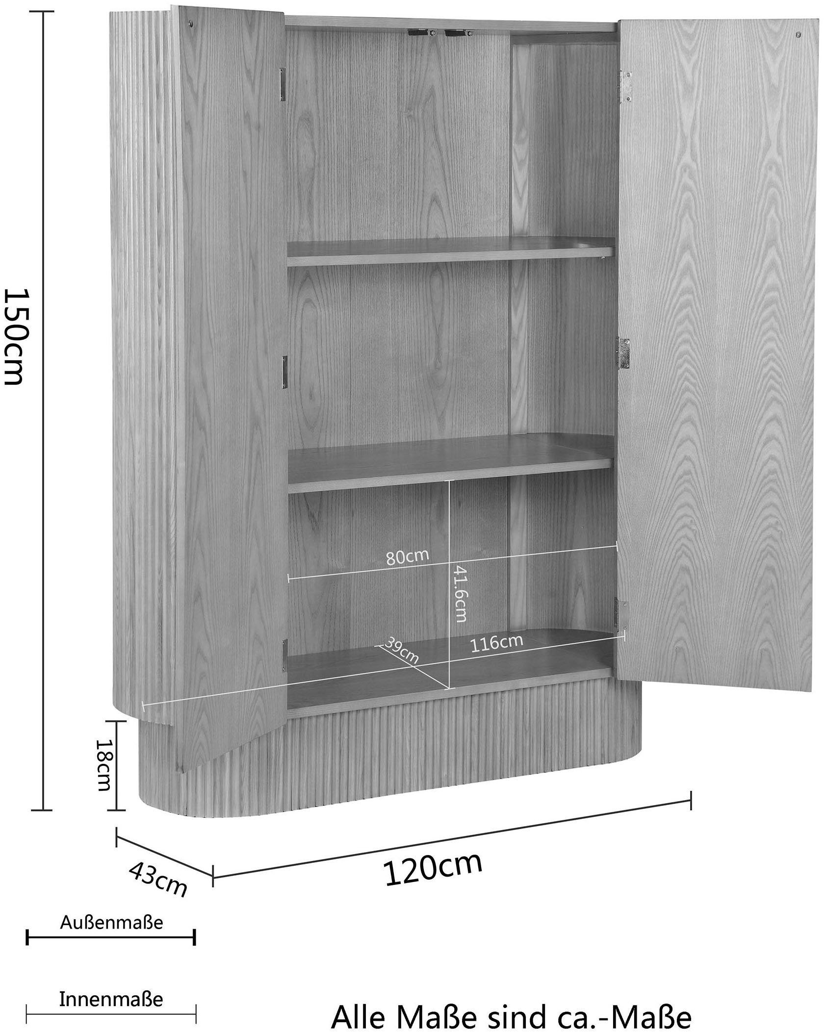 LeGer Home by Lena Gercke Highboard Mariola