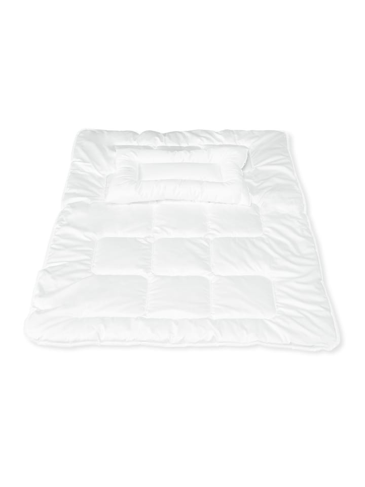 Pinolino Bettdecke mit Flachkissen „Allergo“, 2-tlg. günstig kaufen onesize