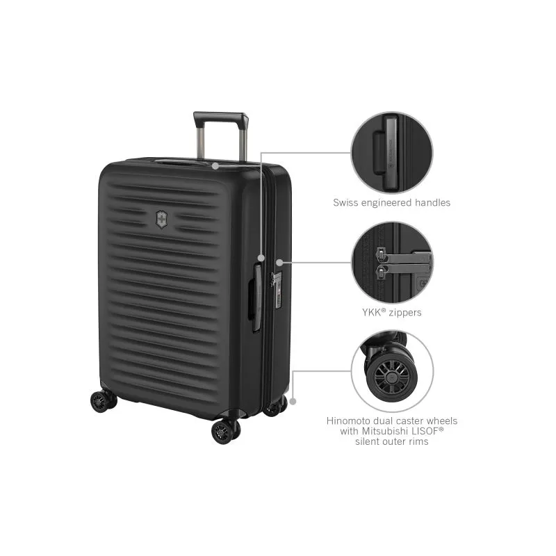 Victorinox Airox Advanced Medium Case Erweiterbar (69 cm) - Black