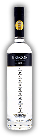 Brecon Gin Special Reserve Brecon Gin Special Reserve Ein sehr sanfter, reiner und klarer Distilled Gin von höchster Qualität. 0,7	 Liter - Vol 40%