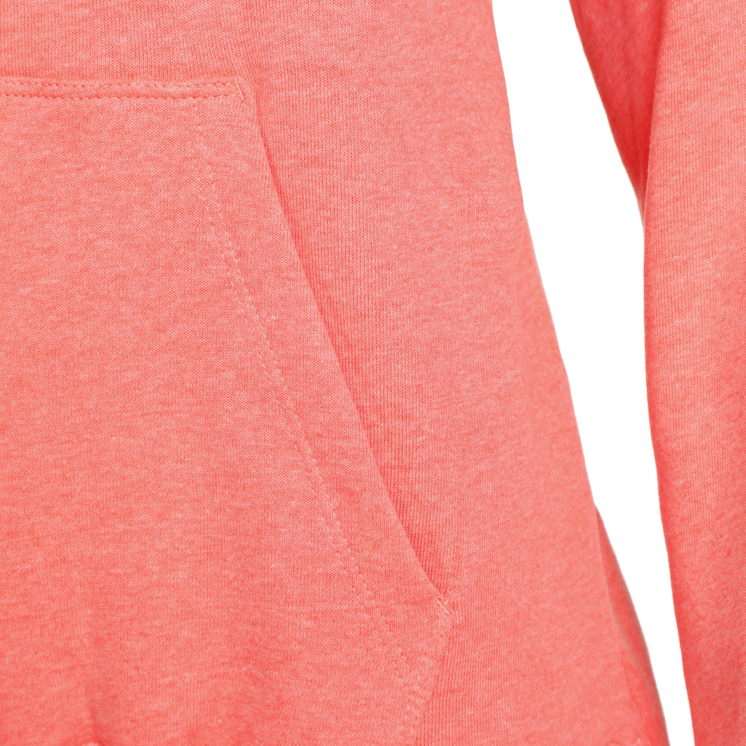 Script Hoody Damen - Koralle