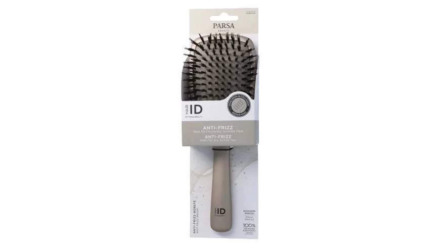 PARSA Beauty ID Paddle Anti-Frizz silber