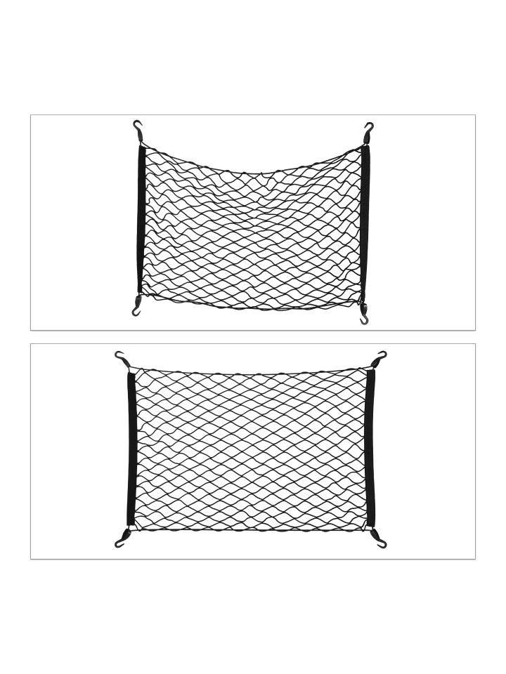 relaxdays Gepäcknetz Kofferraum in Schwarz günstig kaufen onesize