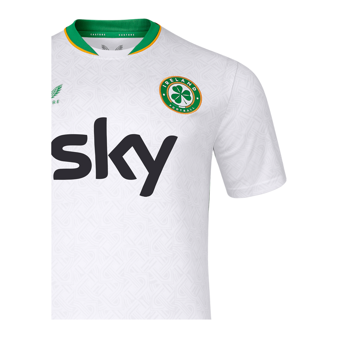 Castore Irland Trikot Away 2024 Weiss F001
