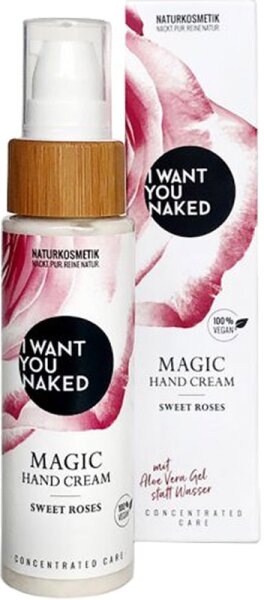 I Want You Naked Sweet Roses Magic Hand Cream Handcreme