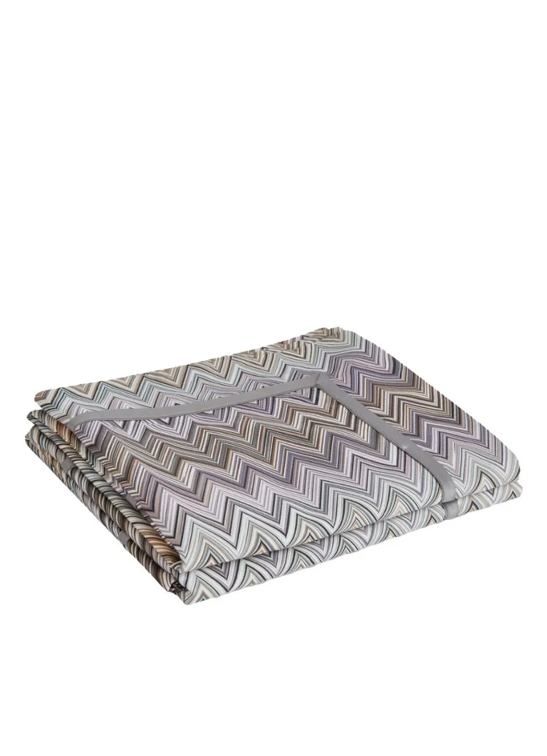 Puf Missoni Kew cu imprimeu în zigzag