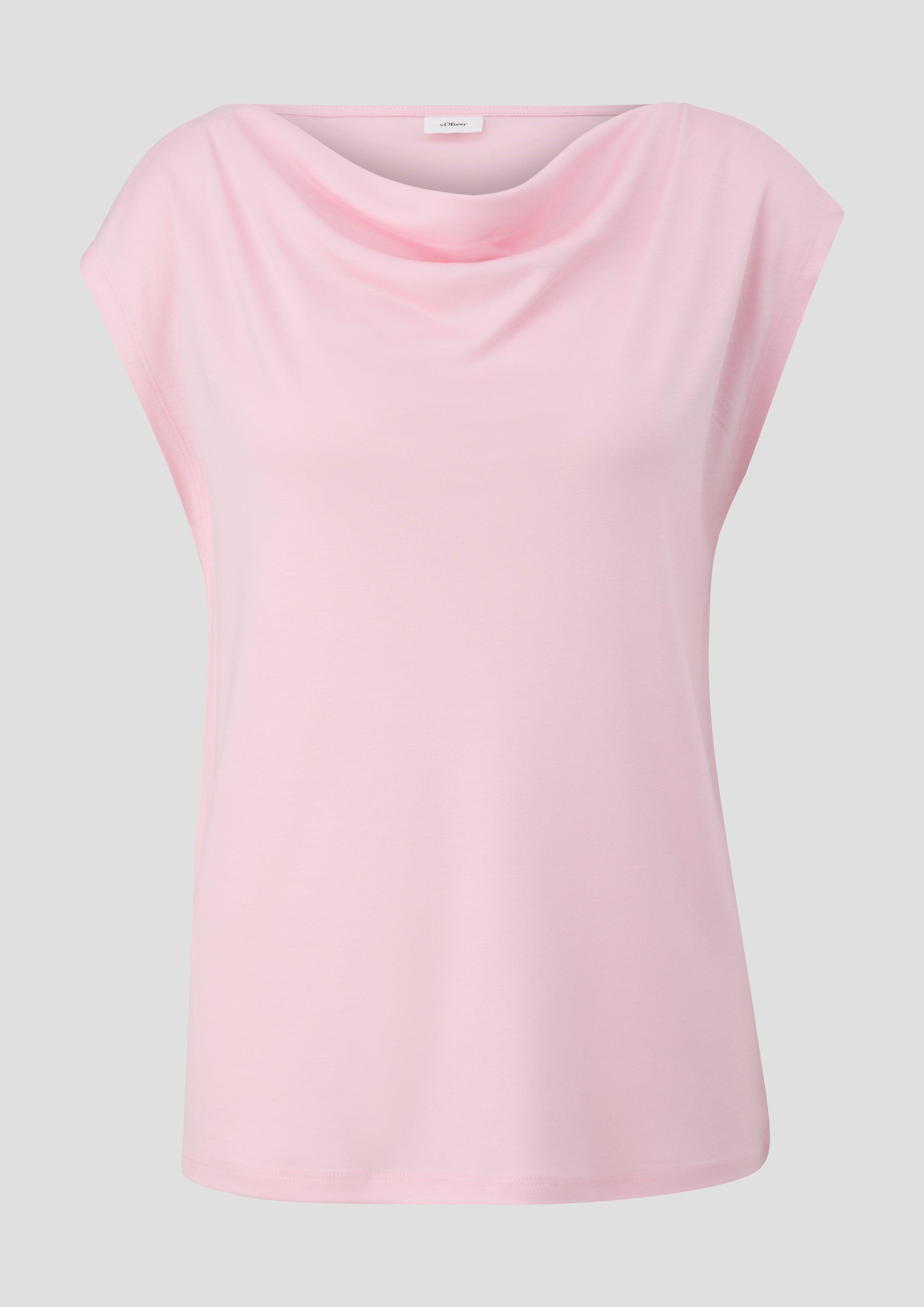 Top mit Wasserfall-Ausschnitt  2138434-4121