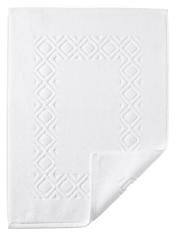 Egeria Badteppich Denver White 50 x 70 cm