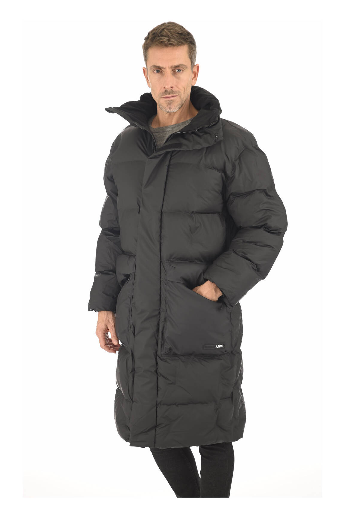Rains Doudounes Unisexe couleur noir