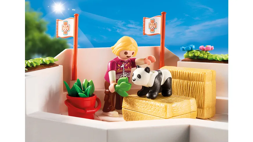 PLAYMOBIL 70900 - Family Fun - Tierarztpraxis im Zoo