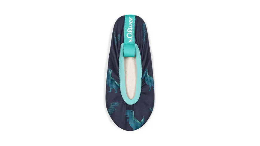 s.Oliver Kinder Home-Sneaker Socken Sustainable Gymnastic blau