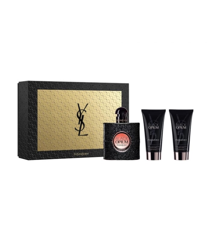 YVES SAINT LAURENT-BLACK OPIUM-Coffret Cadeau Parfum Femme
