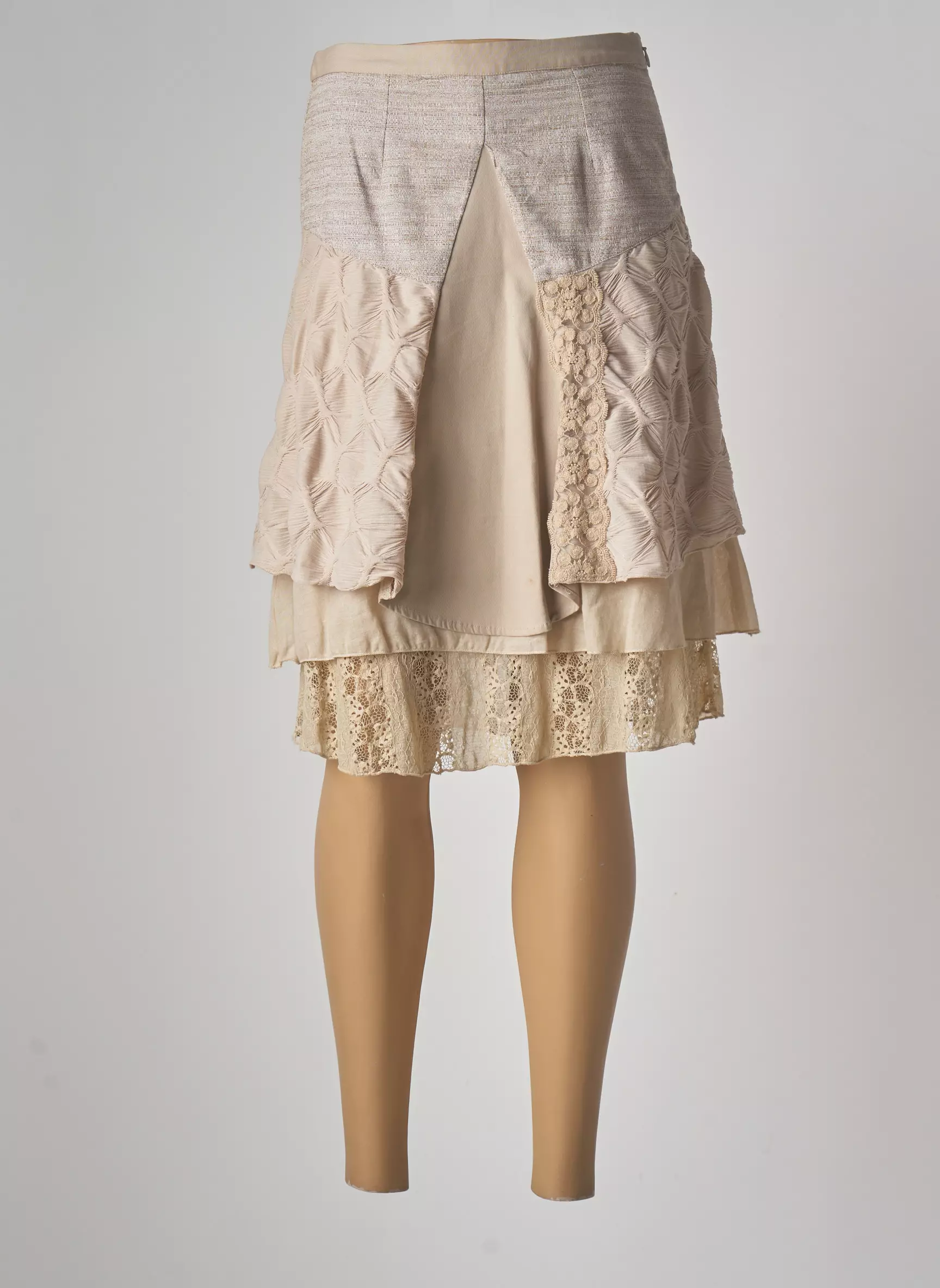 Enjoy Jupes Mi Longues Femme couleur beige