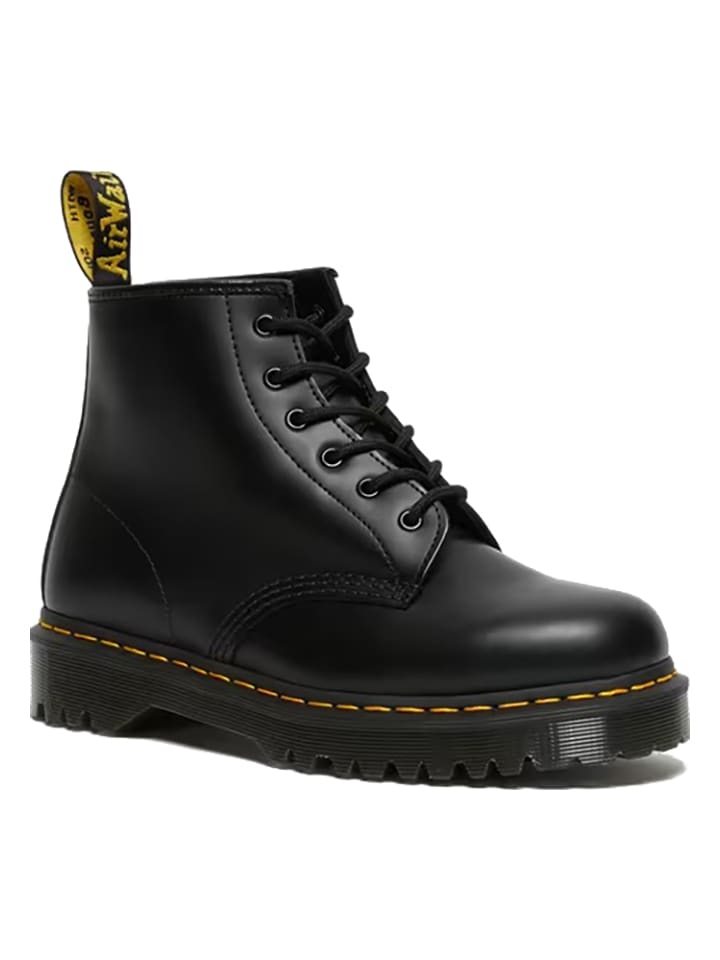 Dr. Martens Leder-Ankle-Boots in Schwarz günstig kaufen 38